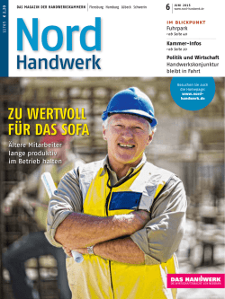 ZU WERTVOLL FÜR DAS SOFA - Nord