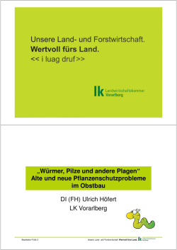 Pflanzenschutz Höfert - Obst- und Gartenkultur Vorarlberg