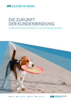 die zukunft der kundenbindung