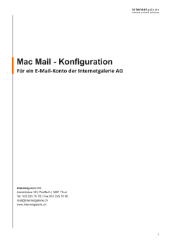 Mac Mail Anleitung