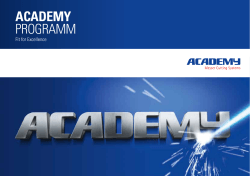 academy programm
