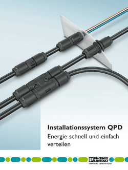 Installationssystem QPD