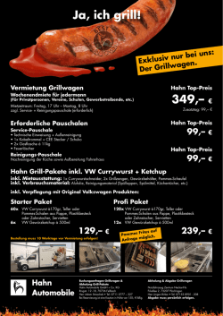 Ja, ich grill! 349,&ndash; &euro;