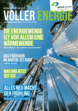 die energiewende ist vor allem eine wärmewende - Ahrtal