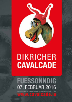 www .cavalcade.lu - La cavalcade de Diekirch