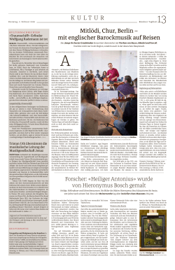 Bündner Tagblatt 02.02.2016 - JOG