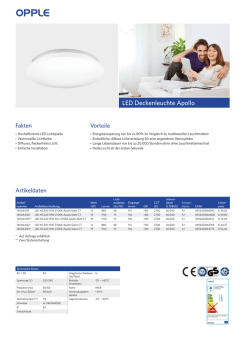 LED Deckenleuchte Apollo