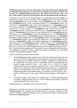 Horizon Holdings III, Paris, Frankreich, Horizon Holdings II