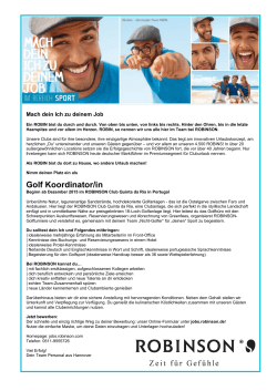 Golf Koordinator/in
