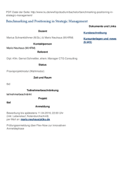 Dozent Marius Schramb&ouml;hmer (M.Sc.) & Mario Neuhaus (M.HRM