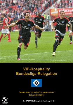 VIP-Hospitality Bundesliga-Relegation