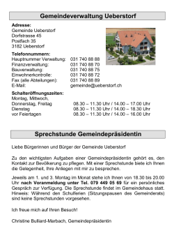 Juni 2015 - Gemeinde Ueberstorf