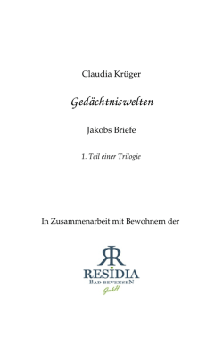 Gedächtniswelten von Claudia Krüger