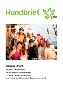 Rundbrief 3-2015 - Jugendwerk Süddeutscher