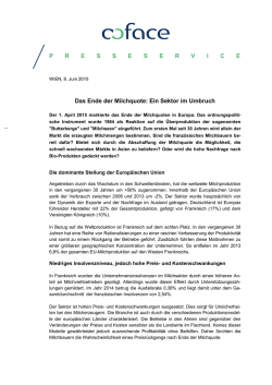 Ein Sektor im Umbruch