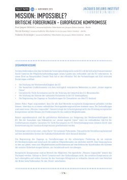 Policy-Paper - Jacques Delors Institut
