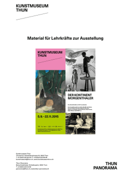 Dossier f&uuml;r Lehrpersonen_Der Kontinent