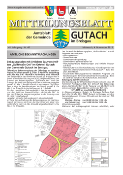 45 - bei der Gemeinde Gutach im Breisgau