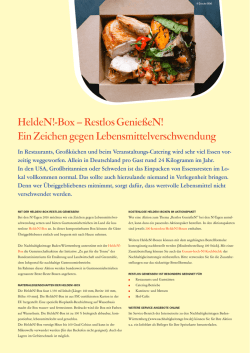 HeldeN!-Box - Nachhaltigkeitsstrategie