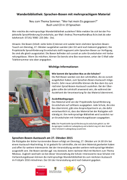 2 PS GS Info Sprachen-Boxen Herbst 2015