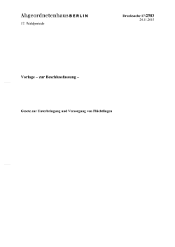 17/2583 - Abgeordnetenhaus von Berlin