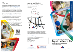 Tag der offenen Tür