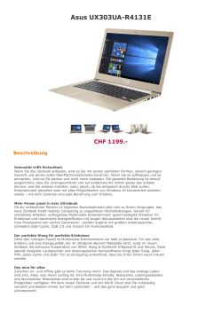 Asus Zenbook UX303LA 13.3