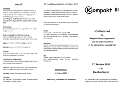 Flyer - BDKJ Kreisverband Siegen