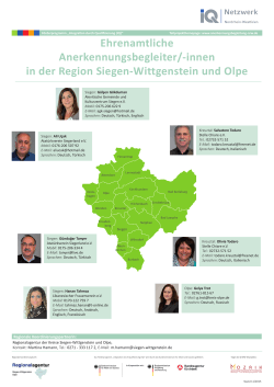 Region Siegen-Wittgenstein und Olpe