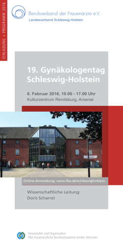 Infos - BVF Landesverband Schleswig