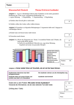 KA Erörtern "Ausländer"