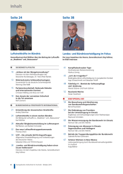 Inhalt - Europ&auml;ische Sicherheit & Technik