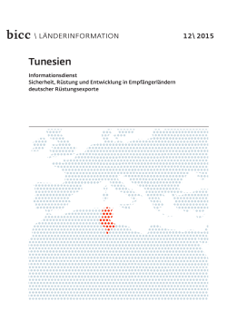 Tunesien - Rüstungsexport