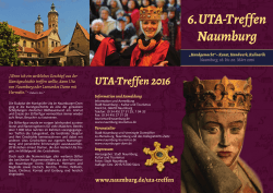 Faltblatt zum UTA-Treffen