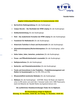 hier - HTWK Leipzig