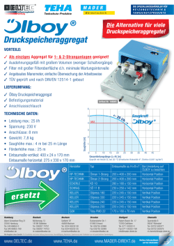 Druckspeicheraggregat &Ouml;lboy