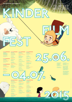 Programm Kinderfilmfest Muenchen 2015