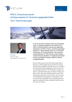 IFRS 9 &bdquo;Finanzinstrumente&ldquo;