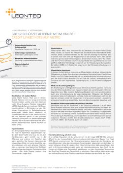 gut gesch&uuml;tzte alternative im zinstief credit linked note auf