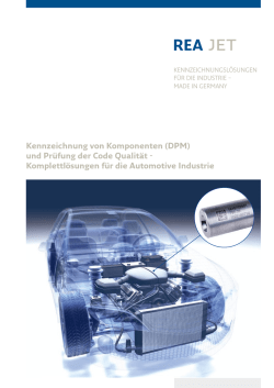 Kennzeichnung von Komponenten (DPM)