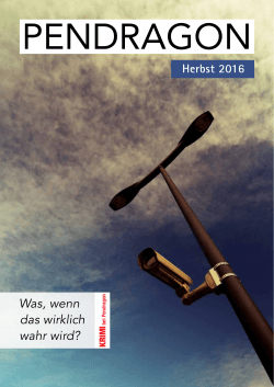 NEU! • Herbstvorschau 2016 als PDF • NEU!