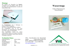 WStop v.h.3 - VWL Umweltcentrum für Haustechnik GmbH