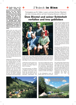 in Binn - Camping