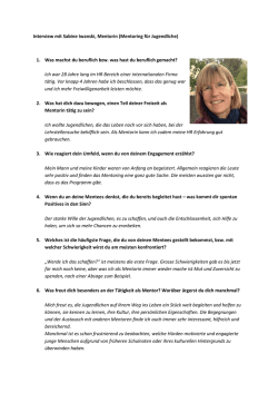 Interview mit Sabine Iwanski