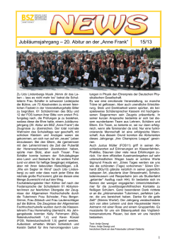 würdige Zeugnisübergabe