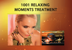 1001 Relaxing Moments Treatment - sarahs