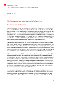 Die Sparkassenorganisation in Schweden