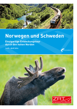 Norwegen und Schweden - Zrt Zermatt Rail Travel AG
