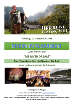 ms river dream - Herbert Gröschel