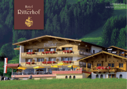Prospekt_2015-16 - Hotel Ritterhof